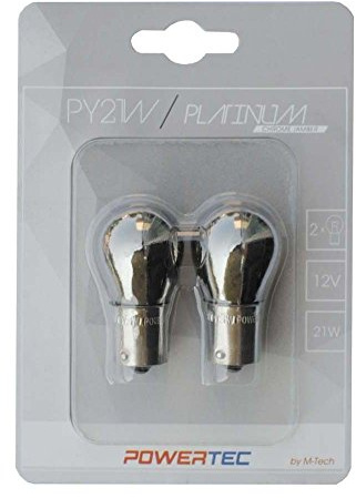 M-Tech ptzch36 – 02B Powertec 12 V 21 W PY21 W s25 bau15s, orange