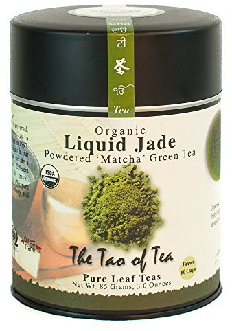 The Tao of Tea, 100% Organic Powdered Matcha Green Tea, Liquid Jade, 3 oz (85 g)