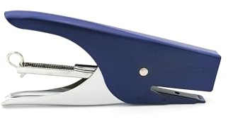 Alevar Cucitrice a Pinza in Metallo, Formato 15x1,7x7,8 cm, Monta Punto 6, Colore Blu