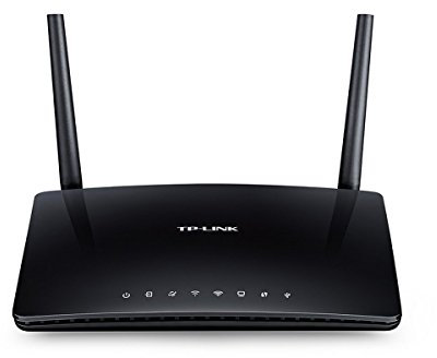 TP-Link Archer D20 Modem Routeur Gigabit ADSL2+ Wi-Fi AC 750Mbps ( 300 Mbps en 2.4 GHz , 433 Mbps en 5 GHz, 4 Ports Ethernet, 1 Port USB, Bouton WPS)