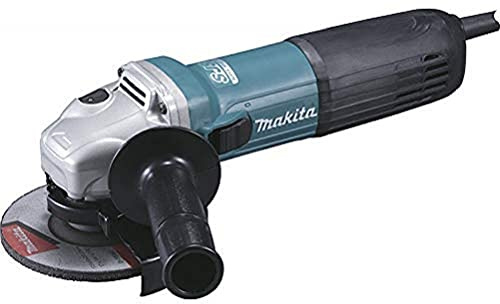 Makita GA5040CJD Winkelschleifer 125mm 1400W mit Wegfahrsperre + 2 Diamantscheiben + koffer Makpac