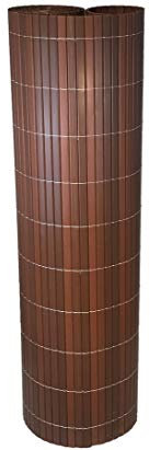 'Brise-Vue, Sylt avec 180 x 300 cm, noyer – Pare-vue balcon terrasse jardin Pare-vue Soleil Protection Vent Pare-vue Tapis Paillassons Tapis Anti-Poussière bruit nattes plastique Protection visuelle pour balcon