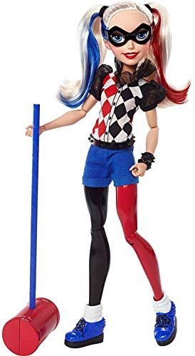 DC Super Hero Girls Muñeca superheroína Harley Quinn (Mattel DLT65)
