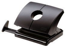 Novus© Locher (Bro) NOVUS B 216 schwarz Brolocher, Metall/Kunststoff, 1,6 mm/16 Blatt