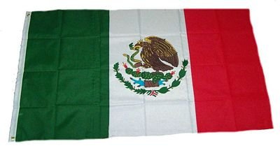 FahnenMax Drapeau Mexique neuf 150 x 250 cm DRAPEAUX