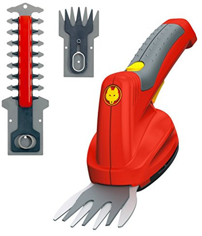 wolfcraft 7269000 Li-Ion Power Finesse Set - Rasen, Kontur und Strauchschere