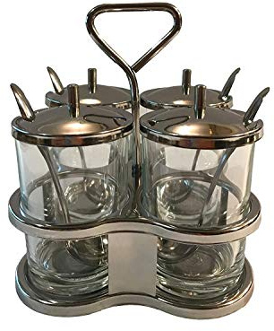 Thai Kitchen Seasoning Storage Set Stainless Steel Herb Spicy Container