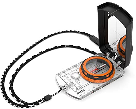 Silva Expedition S Compass | Night-Enabling Luminous Markings | Perfect for Navigation, Hiking, Trekking and Hunting