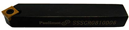 paulimot Drehmeißel mit Schneidplatte 8 x 10 mm SSSCR0810D06