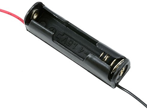 AAA x 1 offene Batteriehalter-Box mit 150 mm Kabel.