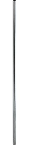 SkyRevolt 2m Antennenmast SR-48 Stahl 48mm SAT Mast Satmast verzinkt Antenne Montage Stange Stangenrohr