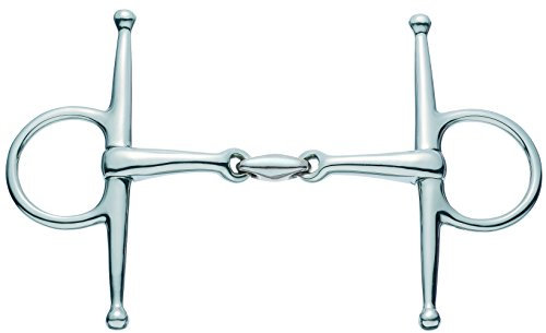 Sprenger 4190613556 Schenkeltrense, Doppelt gebrochen Edelstahl Rostfrei, 56