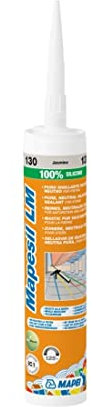 Sigillante siliconico per pietra Mapesil LM Mapei - Colore: GRIGIO/110
