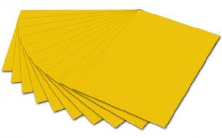 GLOREX Fotokarton 300 g/m2, Karton, Goldgelb, 70 x 50 x 0.2 cm