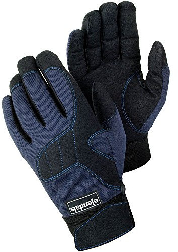 Ejendals Handschuh Tegera 320 aus Synthetikleder, Größe 11, 1 Stück, schwarz/blau, 320-11