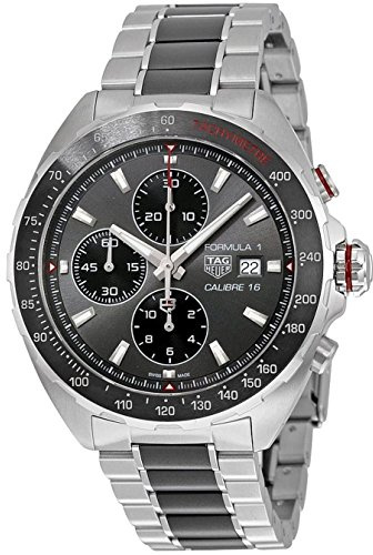 TAG Heuer Orologio da uomo 44 mm Bracciale in acciaio inox gehã ¤ use + automatico caz2012 svizzero.ba0970