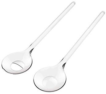 BIESSE CASA CLASSICA Biesse Casa Salatbesteck, Kunststoff, Transparent, Plastik, 32x8.2x3.3