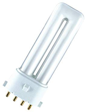 OSRAM 999041475046 Dulux S/E 9W/840, 2G7, Blanc