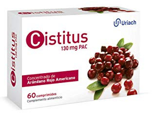 CISTITUS 60 Comprimidos - Complemento Alimenticio con Arándano Rojo. 100% Ingredientes de origen Natural - Apto para Diabéticos