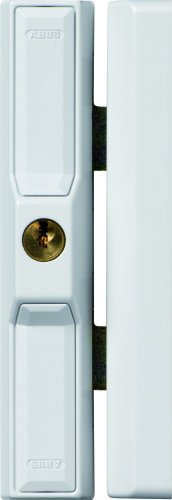 ABUS Dachfenster-Zusatzsicherung DF88 AL0125 - Dachfenstersicherung speziell für Dachenflächenfenster, gleichschließend - ABUS-Sicherheitslevel 8 - 31723 - Weiß