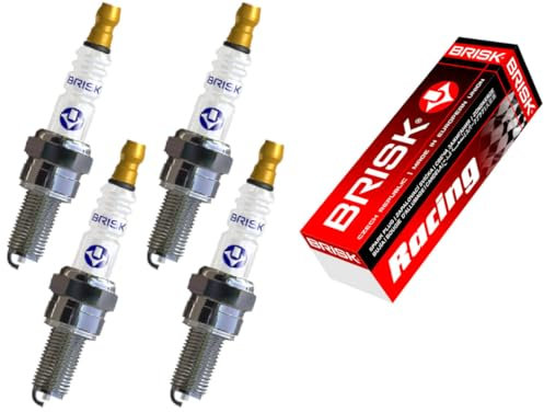 Brisk Silver Racing rr15ys-1 1723 Zündkerzen LPG CNG Autogas, 4 Stück
