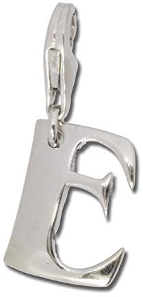 SilberDream 925er Charm Buchstabe E Echt Silber Armband Anhänger D1FC70E Silber Charmsschmuck von SilberDream für die Frau