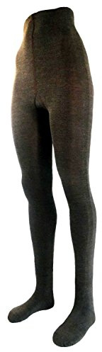Shimasocks Damen Wollstrumpfhose mit Komfortzwickel, Farben alle:braunmeliert, Größe:52/54