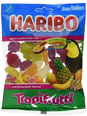 Haribo Tropi Fruti Gummi Candy CASE of 30 X 200 G