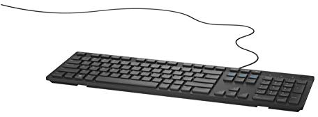 Dell KB216 QWERTY Danish Black Keyboards (Standard, Wired, QWERTY, Black)
