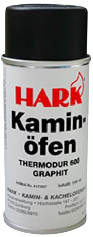 Hark Farbspray Ofenlack graphit 150 ml (EUR 8,60 / 100 ml)