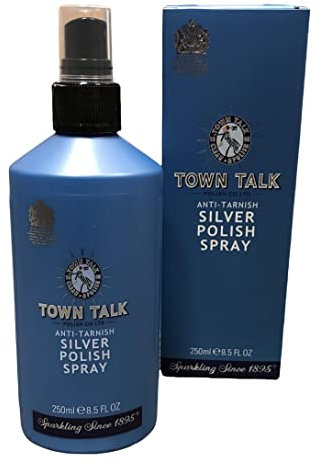 JB Silverware Anti Tarnish Silver Polish Spray in a 250ml bottle