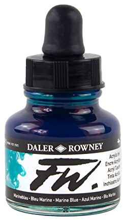 Fw Artists Tinta Acríl. Líquida Marine Blue Fr.29,5Ml