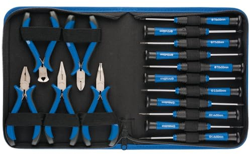 Draper 48958 16 Piece Precision Plier and Screwdriver Set