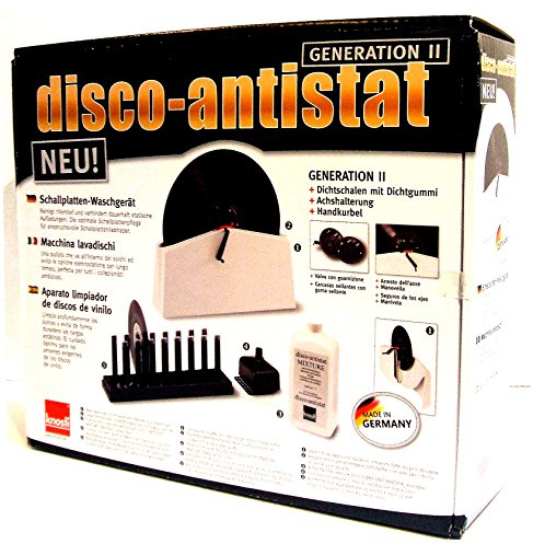 Knosti Disco-Antistat Schallplatten-Waschgerät Generation II Plus - Plattenspieler Zubehör