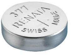 GENUINE RENATA LITHIUM BATTERIES SILVER OXIDE WATCH BATTERY CELL COIN SWISS MADE (377-SR626SW > PackOf-1)