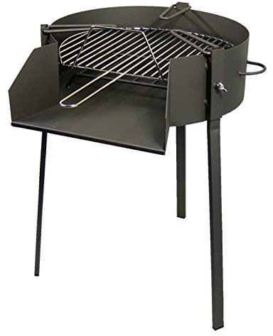 Imex El Zorro Barbacoa redonda con soporte para paella, diámetro 70 x 75 cm, 71583