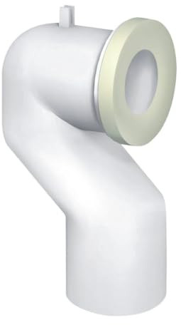 Kiamami Valentina - Curva Tecnica per Scarico a Pavimento | Uscita 110 mm | Adatta per Sanitari a Pavimento