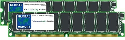 512MB (2 x 256MB) DRAM DIMM Memoria RAM Kit para Cisco 12000 Series ROUTERS GRP-B LÍNEA DE Tarjeta (MEM-GRP-512)