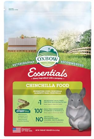 Oxbow Essentials Chinchilla Food – 4,5 kg