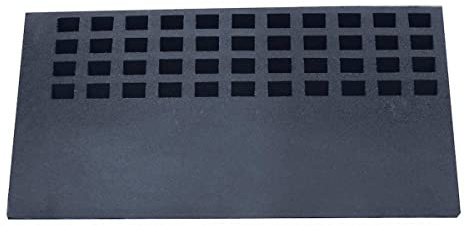 Aidapt Rubber Threshold Ramp 920x350mm.No Fixing Required,Kerbs,Doorways,Split Level Rooms,Wheelchair,Scooter,Rollator,Walking Frame,Disability Access Ramp,Non-Slip,Cut to Size,Durable,Hard Wearing