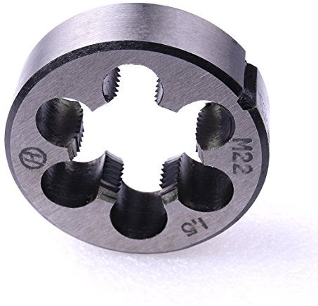 ATOPLEE 1 Stück M22 X 1,5mm Metrisches Rechtsgewinde-Schneideisen