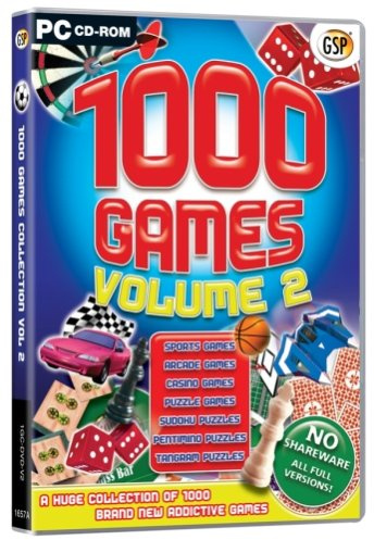 1000 Games Volume 2 (PC CD) [import anglais]