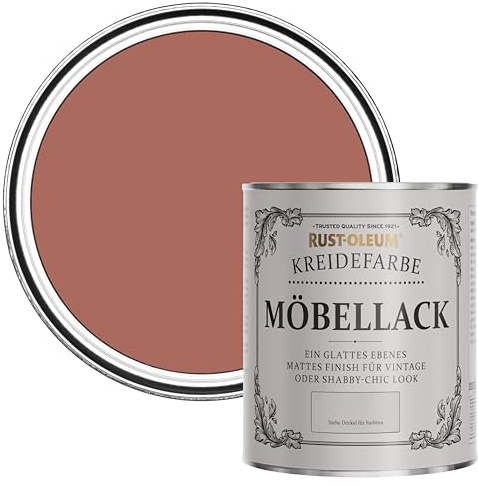 Rust-Oleum Pink Upcycled Furniture Paint in Chalky Finish - Salmon 750ml