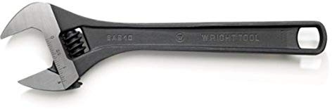 Adjustable Wrench Max Capacity 15/16 Black Industrial 6