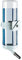 Ferplast Water Bottle Clip Fitting: Drinky 600cl L183 - Random Colors,11 x 6,5 x h 24,5 cm - 0,6 Liter