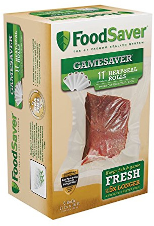 FoodSaver GameSaver 11 x 16' Vacuum Seal Roll with BPA-Free Multilayer Construction