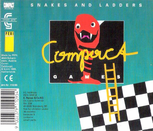 Snakes & Ladders Vintage Magnetic Compact Game