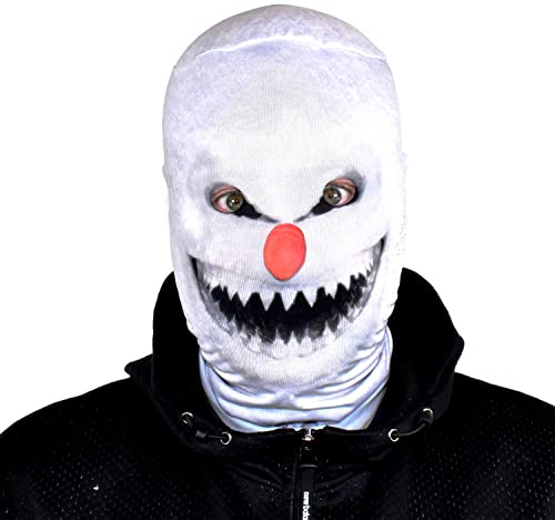 L&S PRINTS FOAM DESIGNS Demon Schneemann 3D-Effekt Gesichtshaut Sensenmann Made in Yorkshire