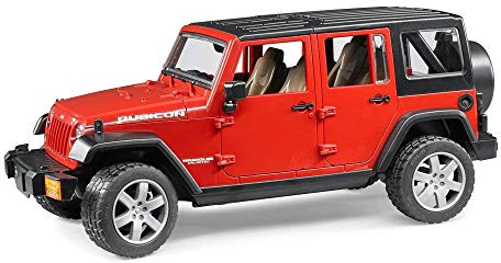 bruder - 02525 - Véhicule Miniature - Modèle Simple - Jeep Wrangler Unlimited Rubicon