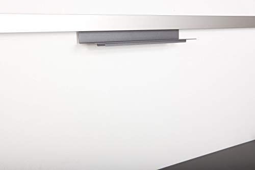 SOTECH Linero MosaiQ Tuchleiste Graphitschwarz | für Handtücher oder Küchenutensilien
